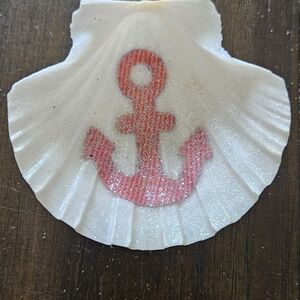 Kids Glitter Anchor Shell Accessory
